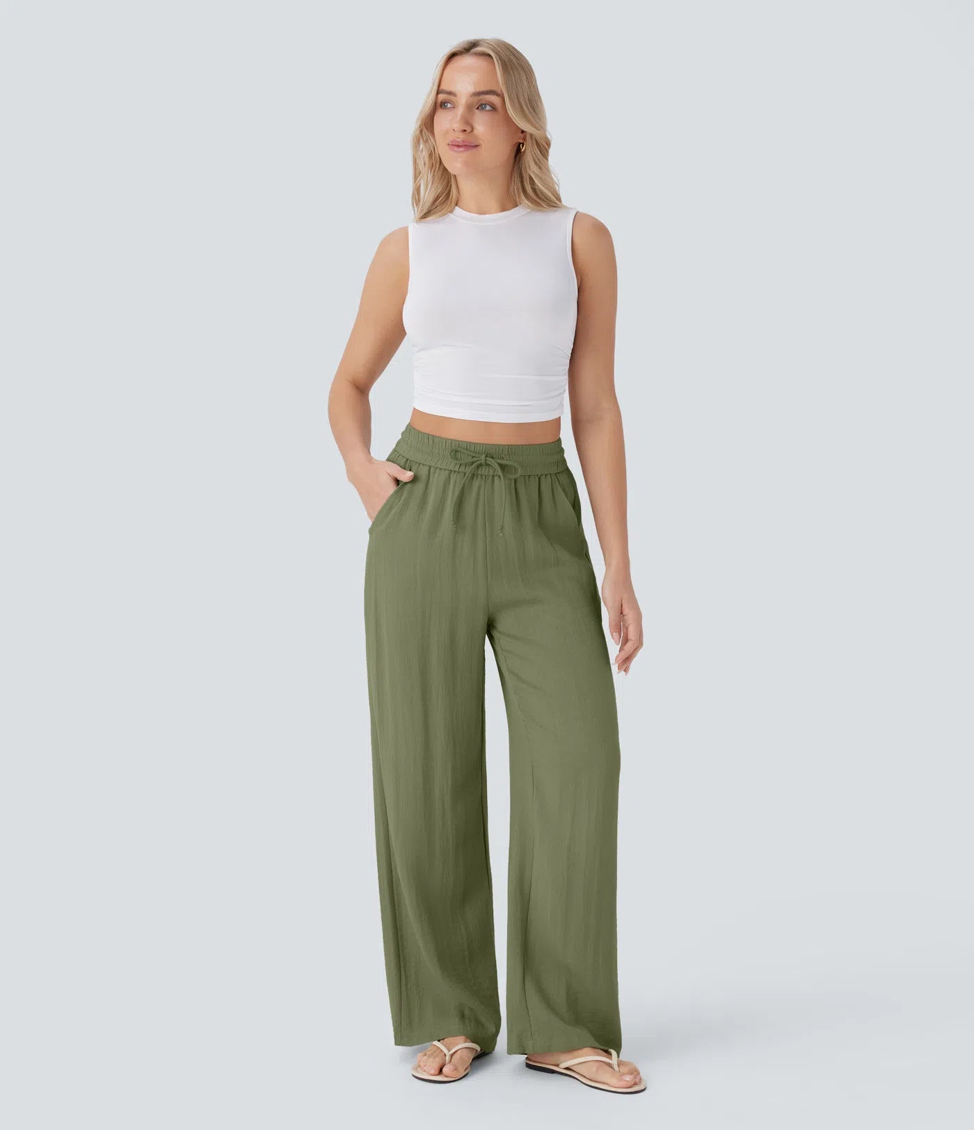 Spodnie MONO. Linen Comfort